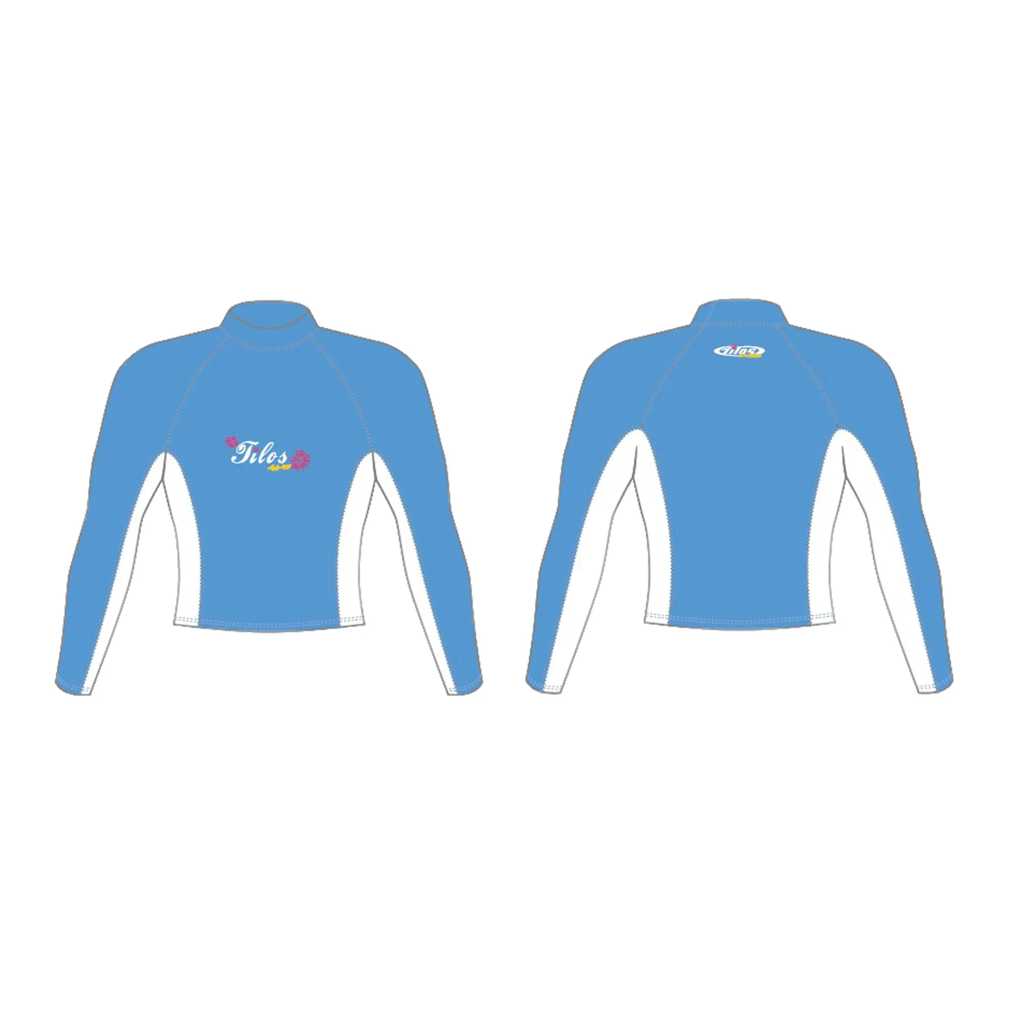 6oz UPF 50  Long Sleeve Rash Guard