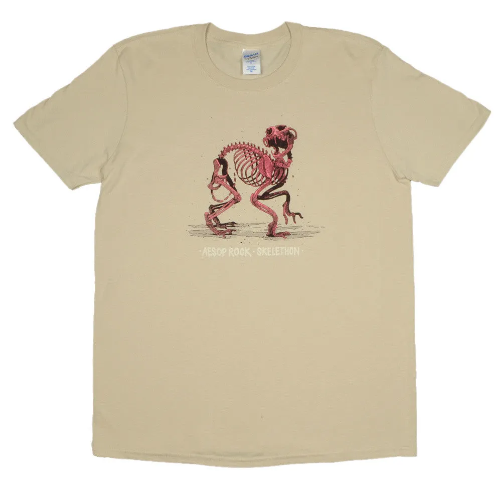 Aesop Rock - Skelethon Men's Shirt, Sand