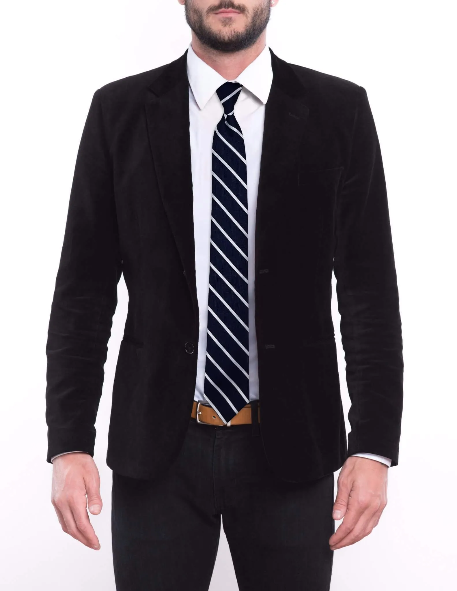 Blue Surf Skinny Tie