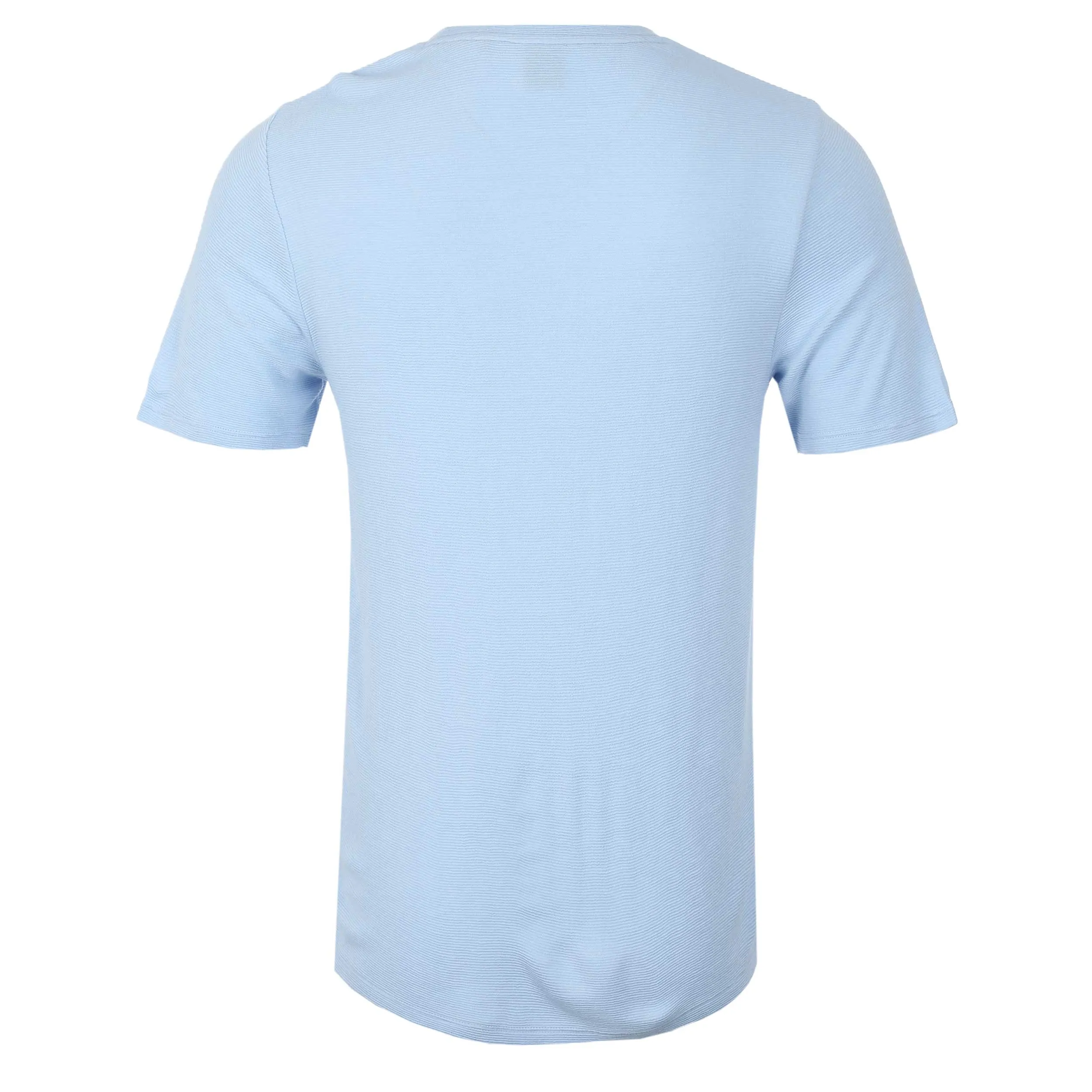 BOSS Rib T-Shirt in Sky Blue