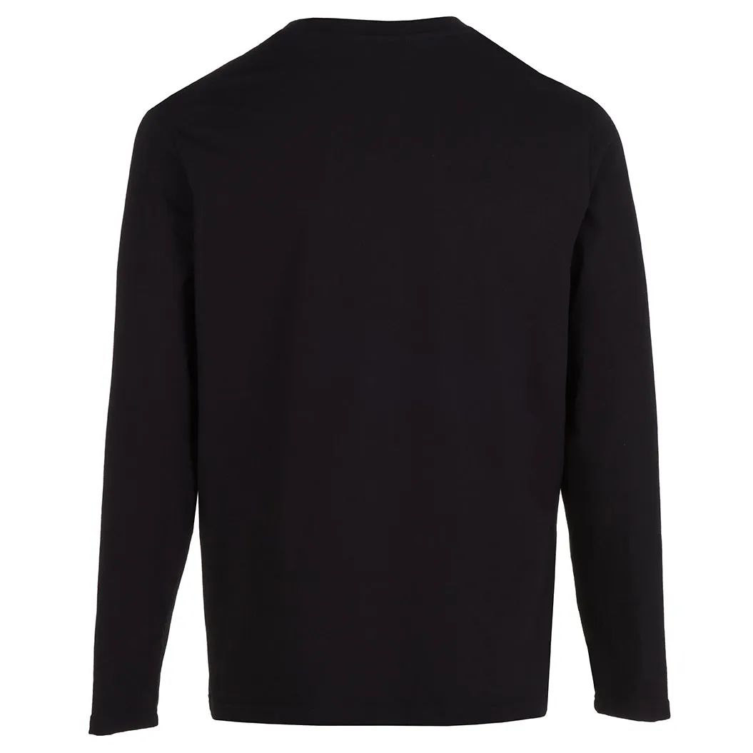 Delphian Long Sleeved T-Shirt- Black