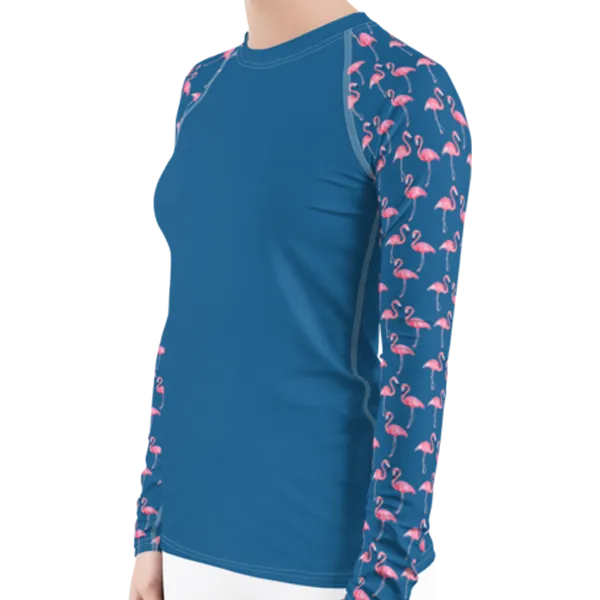 Flamingo Women's Rash Guard