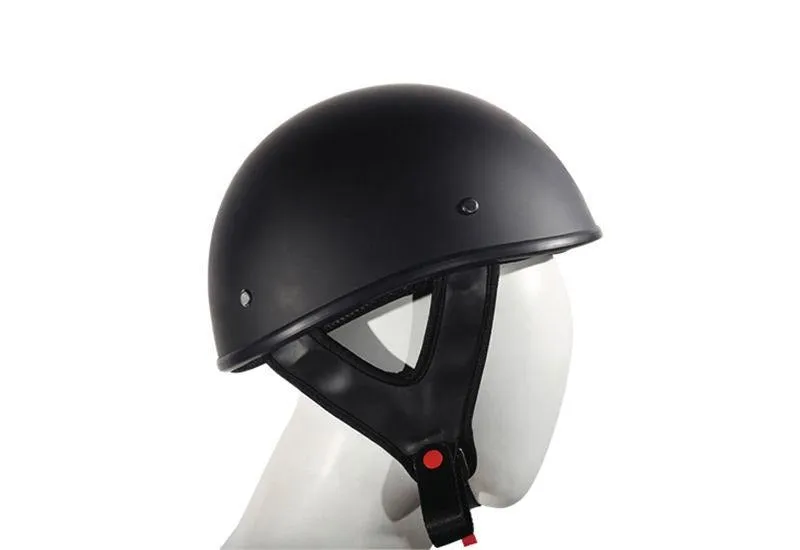 Flat Black DOT Approved Motorcycle Helmet, HS1100-FLAT-DL