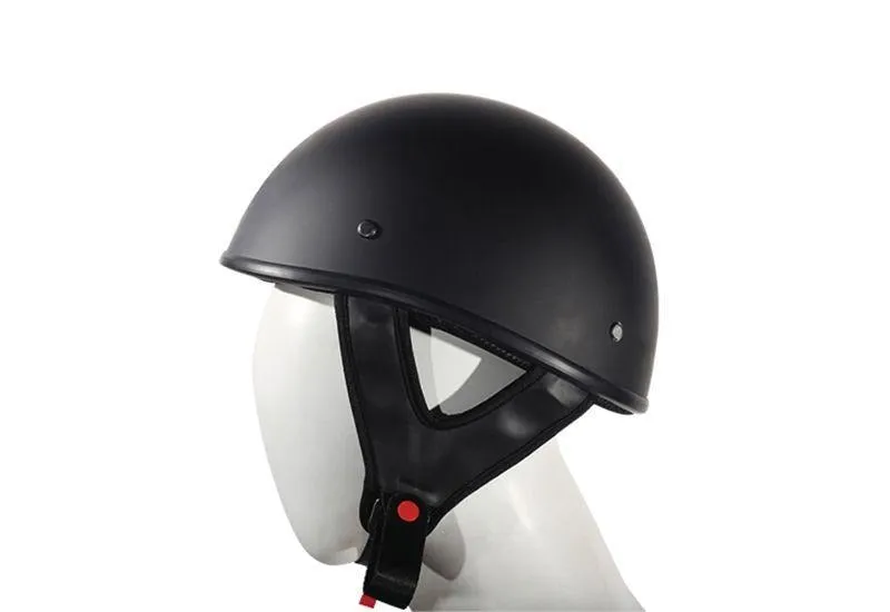 Flat Black DOT Approved Motorcycle Helmet, HS1100-FLAT-DL