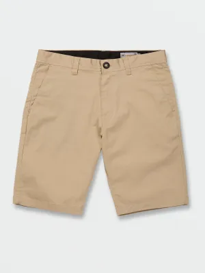 Frickin Modern Stretch Chino Shorts - Almond