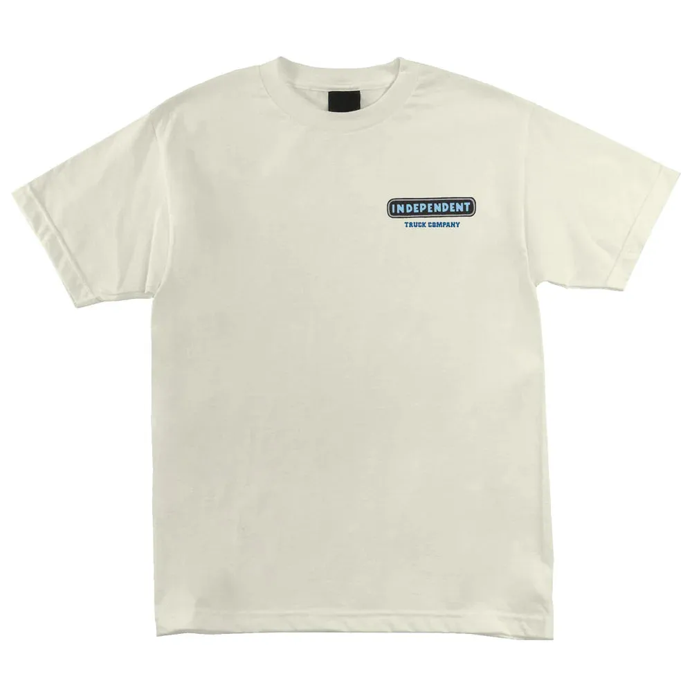 INDEPENDENT T-SHIRT ITC STAINED CREAM