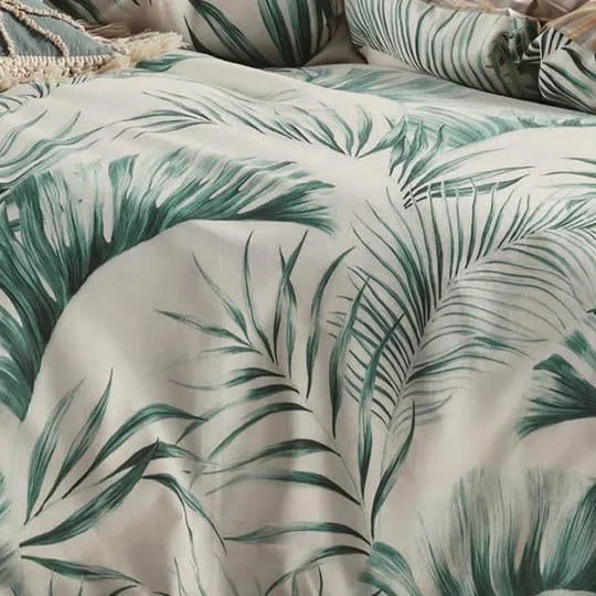 Kalani Surf Quilt Cover Set by Linen House