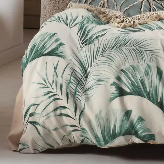 Kalani Surf Quilt Cover Set by Linen House