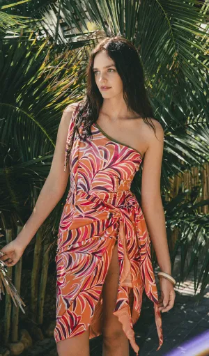 MARINA Tropical Printed Midi Sarong