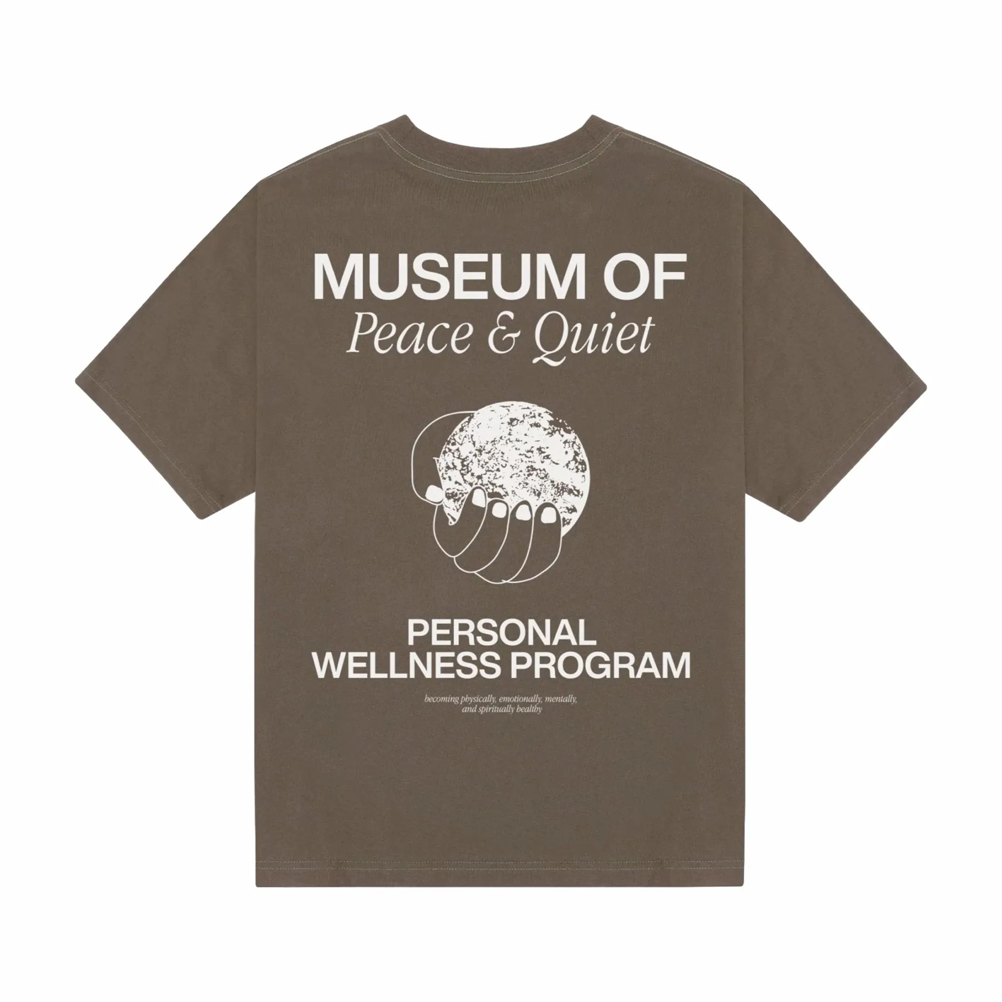 Museum of Peace & Quiet Wellness Program T-Shirt (Clay)