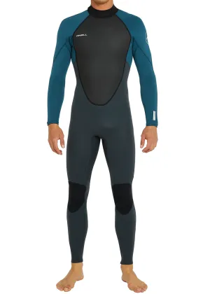 ONeill Mens Reactor II 3/2mm Back Zip Steamer Wetsuit