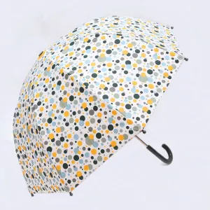 Pluie Pluie Girls Three Tone Multi Dot Umbrella