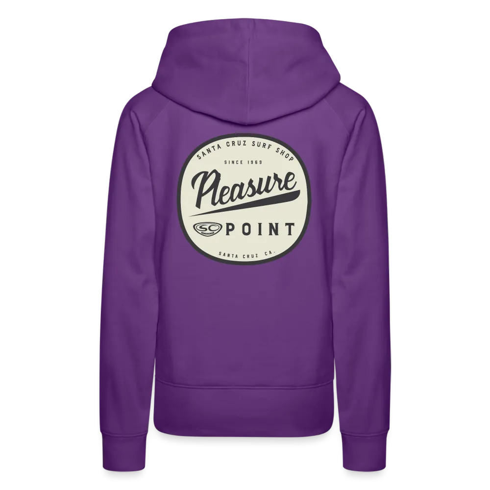 Santa Cruz Surf Shop Pleasure Point Women’s Premium Hoodie