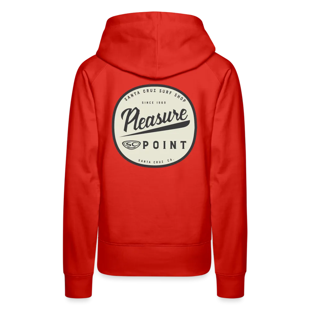 Santa Cruz Surf Shop Pleasure Point Women’s Premium Hoodie