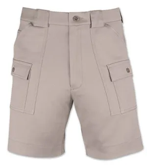 Sportif Mens Tidewater Stretch Cargo Short/Desert Tan