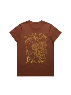 T&C Surf North Shore Sunflower Maple Tee