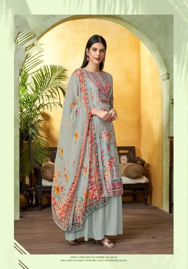 Women Unstitched Pure Cotton Suits with Swarovski Diamond Work