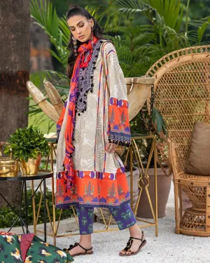 Zaha by Khadijah Shah – Spring/Summer Lawn Collection 2020 – SANEM (ZL-21)